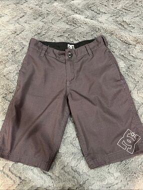 DC Men’s Dark Brown Flat-Front Skate Shorts
